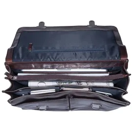 LEONHARD HEYDEN Roma Aktenmappe braun 15''