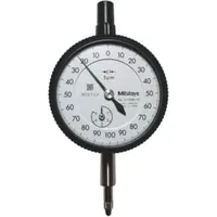 Mitutoyo Feinmessuhr stoßgeschützt, Messbereich / Gehäuse-⌀: 5/58 mm