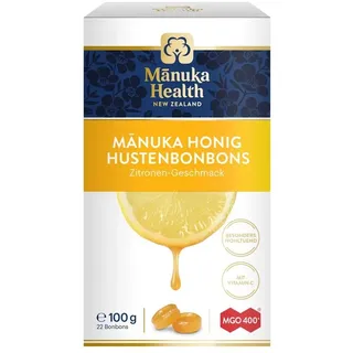 Manuka Health - Lecca lecca al miele di limone 100 g Caramelle