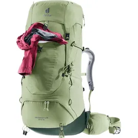 Deuter Aircontact Lite 45 + 10 SL Rucksack (Größe 45+10L, oliv)