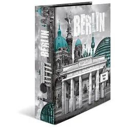 10 HERMA Trendmetropolen Motivordner Berlin 7,0 cm DIN A4