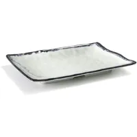 Lacor 63942 Rechteckige Schale aus Melamin, BPA-frei, 21 x