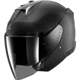 Shark Skwal i3 Jet Dark Shadow Jethelm - Matt-Schwarz - M