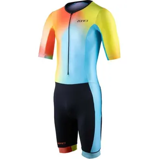 ZONE3 Activate+ Kurzarm-trisuit - Neon / Black - L