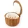 APS Eierkorb Ø 26 cm 1-tlg. braun