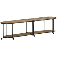 VidaXL TV-Regal 160x42x40 cm Raues Mangoholz