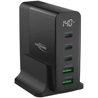 Ansmann Desktop Ladegerät mit Display DC5140PD 140W USB-Ladegerät 140W Innenbereich USB USB-C® A