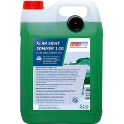 Eurolub Klar Sicht Sommer 1:10 Scheibenreiniger Konzentrat 5 Liter