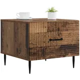 vidaXL Couchtisch mit Schubladen Altholz 49 x 50 x 40 cm Holzwerkstoff