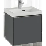 Villeroy & Boch Subway 3.0 Waschbeckenunterschrank, 1 Auszug, 473x429x408mm, C58002AF, Farbe: Front/Korpus: Soft Green, Griff: Soft Green