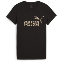 Puma Shirt "ESS+" in Schwarz - XS