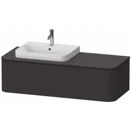 Duravit Waschtischunterschrank 1 Auszug 130 x 35,4 x 55 cm Grau