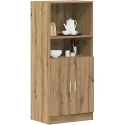 Küchenschrank Artisan-Eiche 57x41,5x131,5 cm Holzwerkstoff