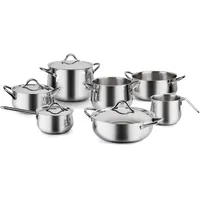 Barazzoni Sapore Italiano Batteria Batteria 11 pezzi silber/schwarz
