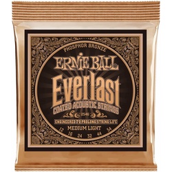Ernie Ball 2546 Everlast Coated Phosphor Bronze Medium Light