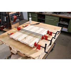 Bessey Schraubzwinge Stahl 1200 mm rot