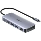 UNITEK Aktiver HUB USB-C 10Gbps M.2 Hdmi PD 100W