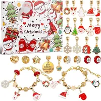 luxuskollektion Yimomoyi Schmuck Adventskalender 2024 für Mädchen 5-11 Jahre (2
