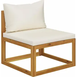 vidaXL 5-tlg. Garten-Lounge-Set mit Auflagen braun