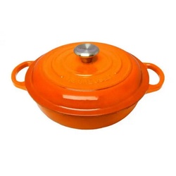 LE CREUSET Bräter »Profitopf - Stew Pot 22 cm« orange|rot