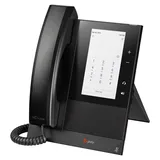 Poly CCX 400 Für Microsoft Teams VoIP-Telefon mit Rufnummernanzeige/Anklopffunktion SIP SDP 24 Leitungen Schwarz