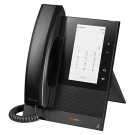 Poly CCX 400 Für Microsoft Teams VoIP-Telefon mit Rufnummernanzeige/Anklopffunktion SIP SDP 24 Leitungen Schwarz