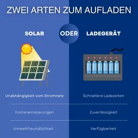 XCell 10x XCell Solar Akkus X800AA Mignon Ni-MH 1,2V 800mAh (5x 2er Blister)
