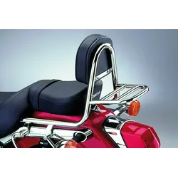 FEHLING Rugleuning passagiersstoel, Sissybar, HONDA VT 125 Shadow (JC29/31), 99-07, zilver