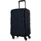 suitline Handgepäck Koffer 4-Rollen Cabin 55 cm / 34 l dunkelblau