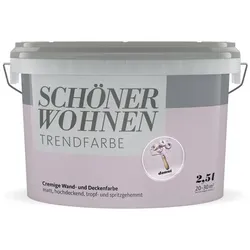 SCHÖNER WOHNEN FARBE Dispersionsfarbe »Trendfarbe«, Donut, matt, 2,5 l - rosa
