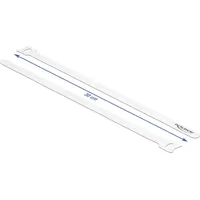 DeLock Klett-Kabelbinder L 300 x B 12 mm weiß