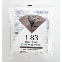 CAFEC Filterpapier Dark Roast Coffee Cup 4, 100 Stück