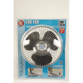 All Ride 24 cm Turmventilator Schwarz/Silber