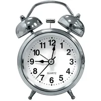 Phoewon Klassischer Silence Alarm Twin Bell weiß