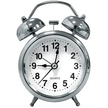 Phoewon Klassischer Silence Alarm Twin Bell weiß