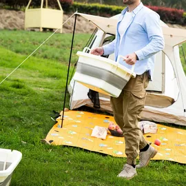 HJH Office CLEAN SILW / Faltbehälter Grau, Weiß,