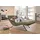 W.Schillig Relaxliege daily dreams Leder 95 x 91 x 170 cm Grün mit Kissen