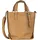 Tom Tailor Umhängetasche Olive Zip Shopper S Camel