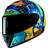 HJC Helmets Y10 Mika Schwarz/Blau/Gelb S