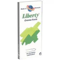«Liberty Cream Form» anatomisch geformte Kondome (10 Kondome) 10 St