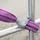 schmidt's onlineshop Rundschlinge, doppelt ummantelt, 2m, Tragkraft 1t/2t, violett, 2 m, / 1 - violett