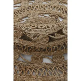 carpetfine Cate Juteteppich Ø 60 cm Beige