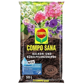 Compo Sana Balkon- und Kübelpflanzenerde 50 l
