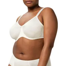 Triumph Essential Minimizer W X BH, Elfenbein, reduziert das Brustvolumen optisch um eine Cup-Größe, Elfenbein (VANILLE C)
