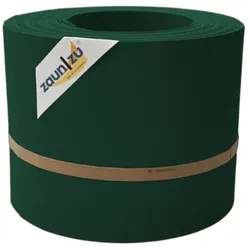 zaun zu® Sichtschutz PP Sichtschutzstreifen Doppelstabzaun Grün,10x 2,55m