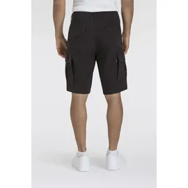 Levi's Cargoshorts "CARRIER CARGO", Herren, Gr. 36, N-Gr, schwarz (meteorite), Denim/Jeans, Obermaterial: 100% Baumwolle, bequem knielang, Hosen, Sommerhose