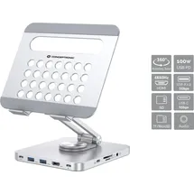 Conceptronic DONN26G Dockingstation + Tablet-Ständer