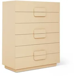 HKliving - Spacious Kommode, B 80 x H 98 cm, cream