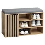 KESPER Schuhschrank 76 x 48 x 29,5 cm braun / braun