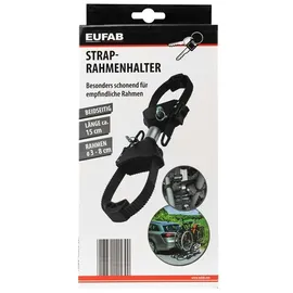 Eufab Strap Rahmenhalter beidseitig, Befestigung flexibel 15cm lang